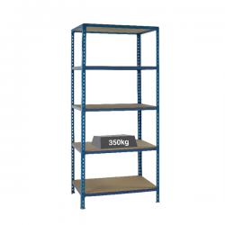Cheap Stationery Supply of Medium Duty Bays Shelf Size 1200x400mm Blue 379625 Office Statationery