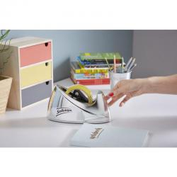 Cheap Stationery Supply of Sellotape Chrome Tape Dispenser Small 19mmx33m 504045 SE04529 Office Statationery