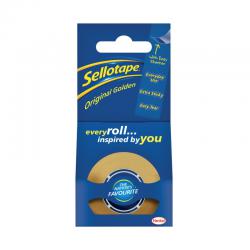Cheap Stationery Supply of Sellotape Original Golden Tape 18mm x 25m (8 Pack) SE04993 Office Statationery