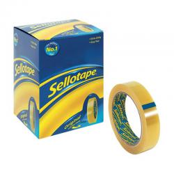 Cheap Stationery Supply of Sellotape Original Golden Tape 24mm x 50m (6 Pack) SE05144 Office Statationery