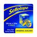 Sellotape Original Golden Tape 24mm x 50m (6 Pack)