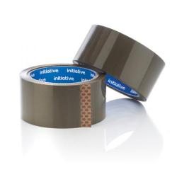 Cheap Stationery Supply of Initiative Polypropylene Packaging Tape 48mmx66m Buff Office Statationery