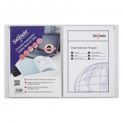 Cheap Stationery Supply of Snopake Superline Presentation Book 10 Pocket A4 Clear 11904 Office Statationery
