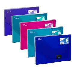 Cheap Stationery Supply of Snopake A4 35mm Dark Blue Document Box 12858 SK02527 Office Statationery