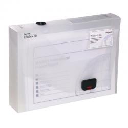 Cheap Stationery Supply of Snopake 60mm Document Box A4 Clear 12871 SK02573 Office Statationery