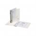 Snopake 2 Ring Binder 25mm A4 Clear (Pack of 10) 10183 SK02701