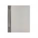 This image shows a set of sleek, transparent Snopake Executive Ring Binders. Each binder has a 25mm spine and is designed for A4 paper. These high-quality binders are perfect for organizing documents and files in a professional setting.
