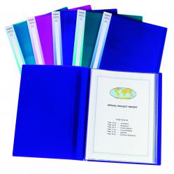 Cheap Stationery Supply of Snopake Display Book 24 Pocket A3 Electra Assorted (Pack of 5) 14103 SK06159 Office Statationery