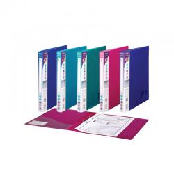 Cheap Stationery Supply of Snopake 2 Ring Binder 25mm A4 Electra Assorted (Pack of 10) 10165 SK10165 Office Statationery