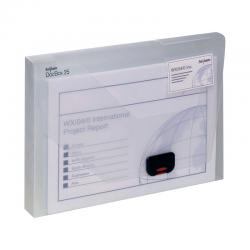 Cheap Stationery Supply of Snopake Document Box 25mm A4 Clear 12849 SK12849 Office Statationery