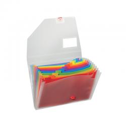 Cheap Stationery Supply of Snopake Rainbow Expanding Organiser A4 15768 SK21725 Office Statationery