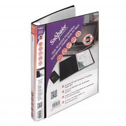 Cheap Stationery Supply of Snopake ZipIt Reorganiser Presentation Book 40 Pocket Black 15780 SK21764 Office Statationery