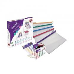 Cheap Stationery Supply of Snopake HangGlider Suspension File A4 Clear (Pack of 25) 15857 SK22190 Office Statationery