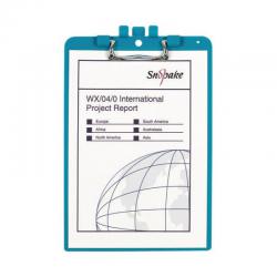 Cheap Stationery Supply of Snopake Clipboard with Pen Holder A4 Turquoise 15887 SK22269 Office Statationery