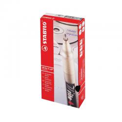 Cheap Stationery Supply of Stabilo Write-4-all Permanent Marker Fine Black (Pack of 10) 156/46 SS13712 Office Statationery