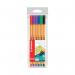 Stabilo Point 88 Point Fineliner Pen Wallet Assorted (Pack of 10) 88/6