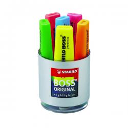 Cheap Stationery Supply of Stabilo Boss Original Highlighter Assorted (Pack of 6) 7006 Office Statationery