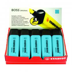Cheap Stationery Supply of Stabilo Boss Original Highlighter Blue (Pack of 10) 70/31/10 Office Statationery