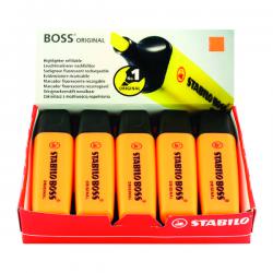 Cheap Stationery Supply of Stabilo Boss Original Highlighter Orange (Pack of 10) 70/54/10 Office Statationery
