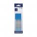 Staedtler Stick 430 Pen Medium Blue (Pack of 40) 430 M3BK 4LA
