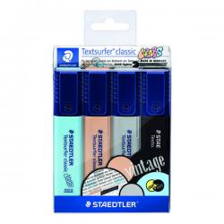 Cheap Stationery Supply of Staedtler Textsurfer Classic Highlighters (Pack of 4) 364 CWP4 ST04981 Office Statationery