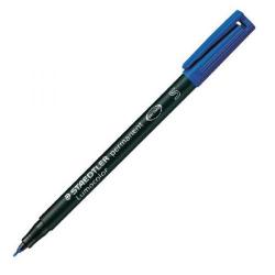 Cheap Stationery Supply of Staedtler Lumocolor Superfine Permanent OHP Blue Pen (Pack of 10) 313-3 Office Statationery