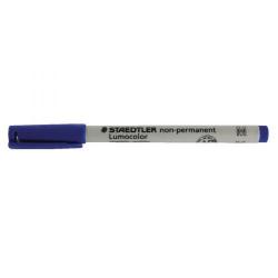 Cheap Stationery Supply of Staedtler Lumocolor Medium Tip Water Soluble OHP Blue Pen Pack of 10 315-3 Office Statationery