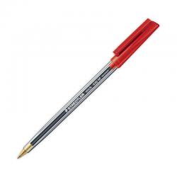 Cheap Stationery Supply of Staedtler Stick 430 Ballpoint Pen Medium Red (Pack of 10) 430-M2 ST41086 Office Statationery