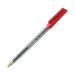 This image showcases a set of 10 Staedtler Stick 430 Ballpoint Pens in a medium red color. The pens have a sleek design with a smooth and precise writing tip. They are perfect for everyday use and create bold, vibrant lines.