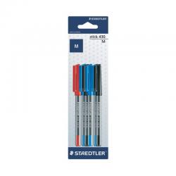 Cheap Stationery Supply of Staedtler Stick 430 Ballpoint Medium Assorted (Pack of 60) 420MSBK6D ST42902 Office Statationery