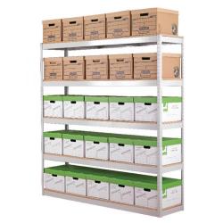 Cheap Stationery Supply of Zamba Stock/Archive Unit Shelf W1500mm STS56125 Office Statationery