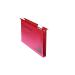 Rexel Crystalfile Classic Suspension File Manilla 30mm Wide-base 230gsm Foolscap Red Ref 70622 [Pack 50]
