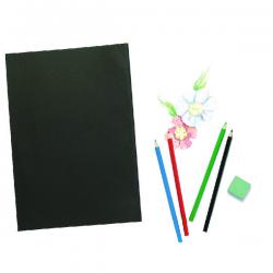Cheap Stationery Supply of A4 Black Softback Cover Sketch Book 40 Pages (Pack of 5) 301726 TGR01726 Office Statationery