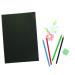 A4 Black Softback Cover Sketch Book 40 Pages (Pack of 5) 301726