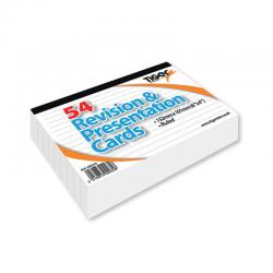 Cheap Stationery Supply of Revision and Presentation Cards 54 White (Pack of 10) 302235 TGR02235 Office Statationery
