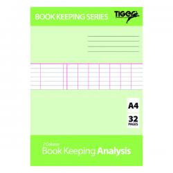 Cheap Stationery Supply of Book Keeping Book Analysis (Pack of 6) 302298 TGR02298 Office Statationery