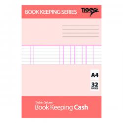 Cheap Stationery Supply of Book Keeping Cash Book A4 (Pack of 6) 302299 TGR02299 Office Statationery