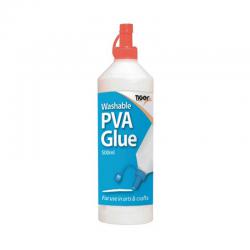 Cheap Stationery Supply of Tiger Washable PVA Glue 500ml (Pack of 12) 301089 TGR0898 Office Statationery
