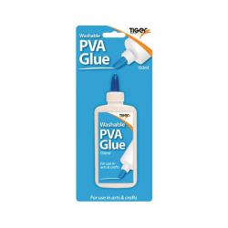 Cheap Stationery Supply of Tiger Washable PVA Glue 150ml (Pack of 12) 301277 TGR2779 Office Statationery