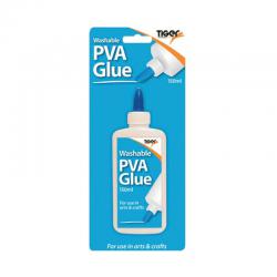 Cheap Stationery Supply of Tiger Washable PVA Glue 150ml (Pack of 12) 301277 TGR2779 Office Statationery