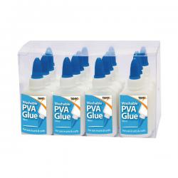 Cheap Stationery Supply of Tiger Washable PVA Glue 40ml (Pack of 16) 301559 TGR5596 Office Statationery