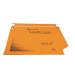 Rexel Crystalfile Classic 50mm Lateral File Orange (Pack of 25) 70673