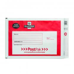 Cheap Stationery Supply of Post Office Postpak Size 7 Bubble Envelopes (Pack of 40) 41640 Office Statationery