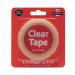 Postpak Clear Sticky Tape 19mm (Pack of 12) P12