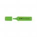 A pack of 10 green WB Highlighters, with bright and vibrant Hi-Glo colors, perfect for highlighting important notes or documents.