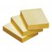 An image of unbranded Post-it & Re-Move Products yellow quick notes pads can be seen, with a pack of 12 pads measuring 38x51mm. The bright yellow color stands out against any background, making it easy to spot and remember important tasks.