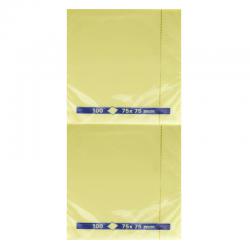 Cheap Stationery Supply of Yellow Repositionable Quick Notes Pad 75 x 75mm (Pack of 12) WX10502 WX10502 Office Statationery