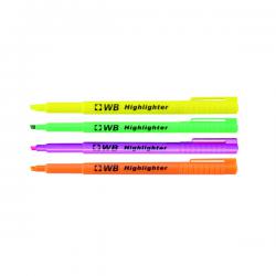 Cheap Stationery Supply of Highlighter Assorted (Pack of 4) WX93206 WX93206 Office Statationery