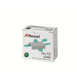 Cheap Stationery Supply of Rexel No.10 Staples - Box of 5000 - Outer carton of 20 Office Statationery