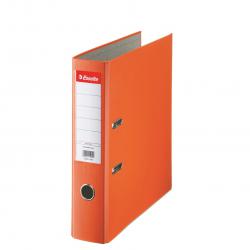 Cheap Stationery Supply of Esselte Essentials Lever Arch File Polypropylene A4 75mm Orange - Outer carton of 20 Office Statationery